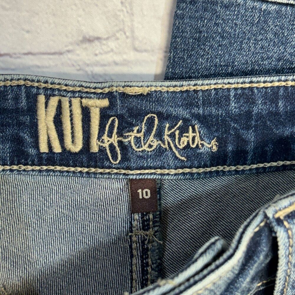 NWT Kut from the Kloth Shay High Rise Barrel Jeans Size 10 Denim D103 -4 - Picture 10 of 16